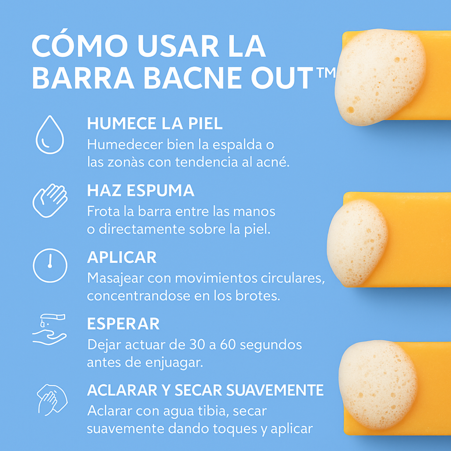 Bacne - Elimina tu acné de la espalda