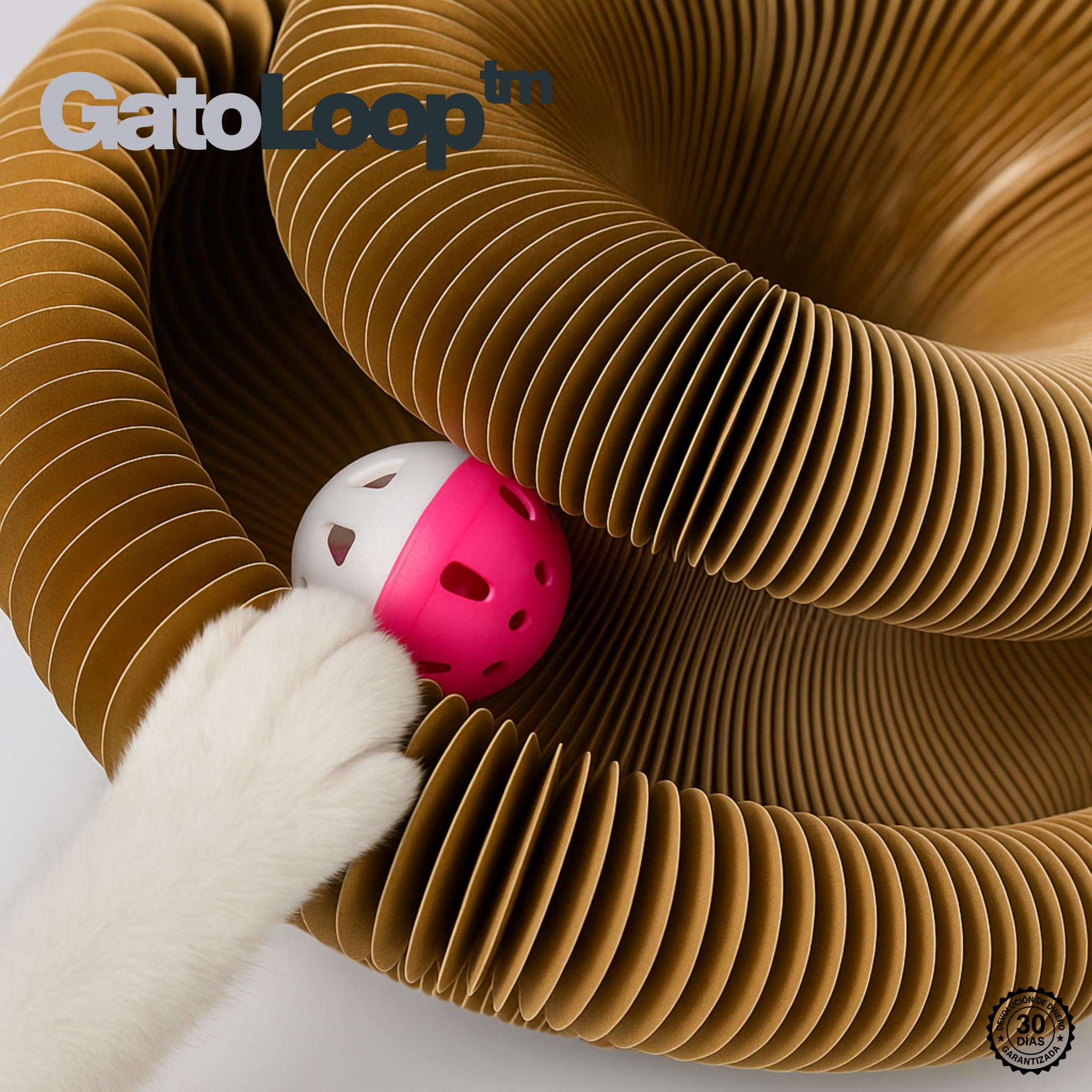 GatoLoop - El juguete orgánico favorito de tu gato
