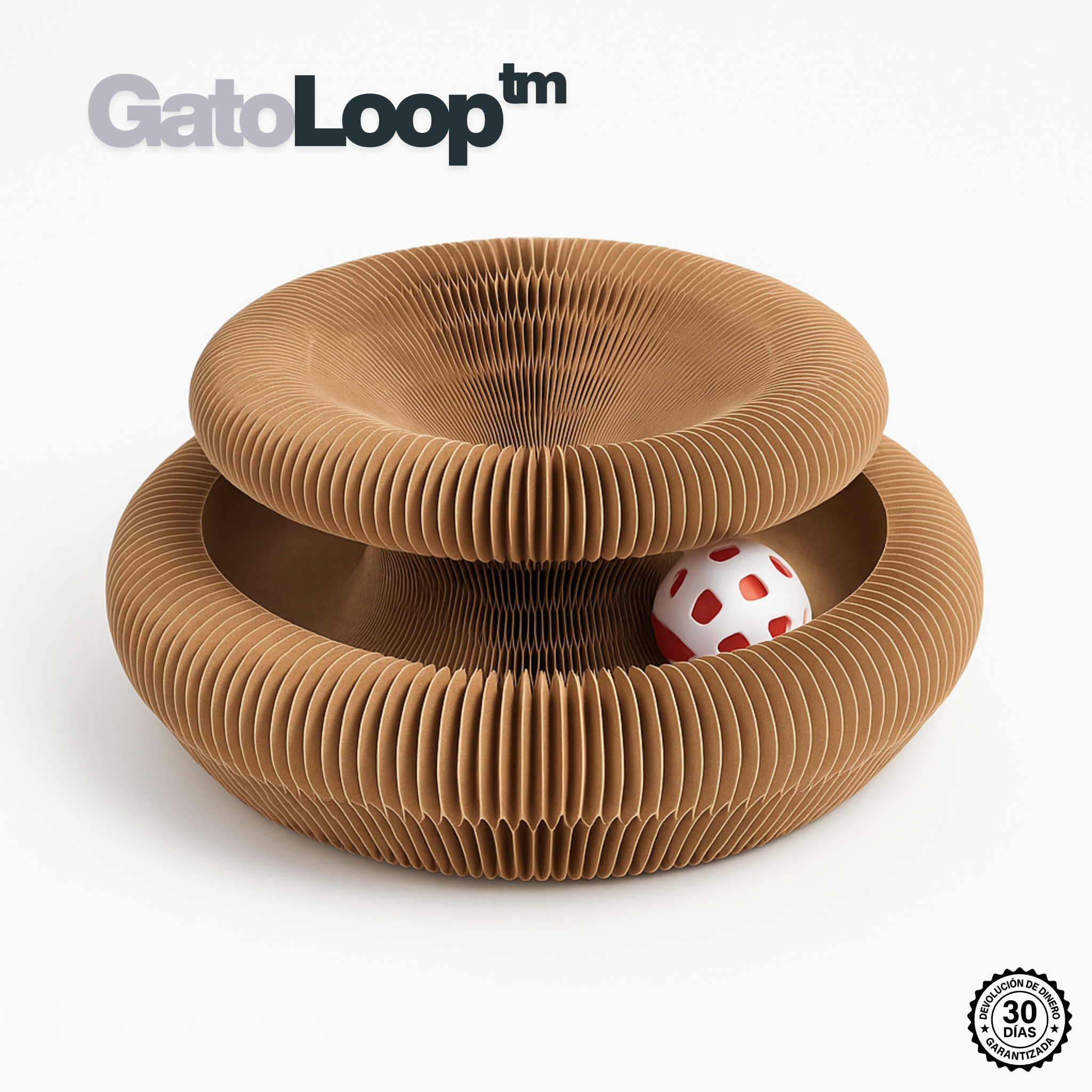 GatoLoop - El juguete orgánico favorito de tu gato